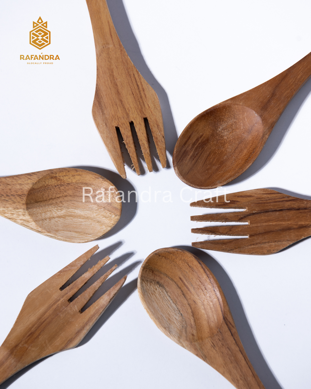 Teak Wooden Spoon Set (MK-SG2)